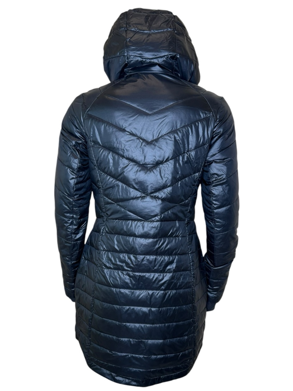 Columbia Joy Peak Mid Jacket S Omni-Heat Hooded Infinity Gold Insulated Black — image 3 of 8